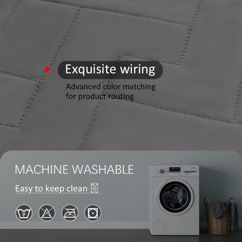 fuguitex Waterproof Dog Bed Cover Couch Cover for Pet Anti-Slip Cat Mat Pet Pad Blanket for Sofa Chair Recliner Bed Furniture Protrctor - Image 5