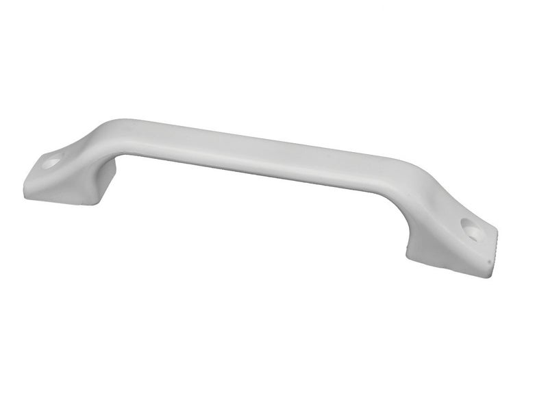 RV Designer E222, Plastic Grab Handle, 8 3/4 inch, White, Entry Door Hardware - Image 1