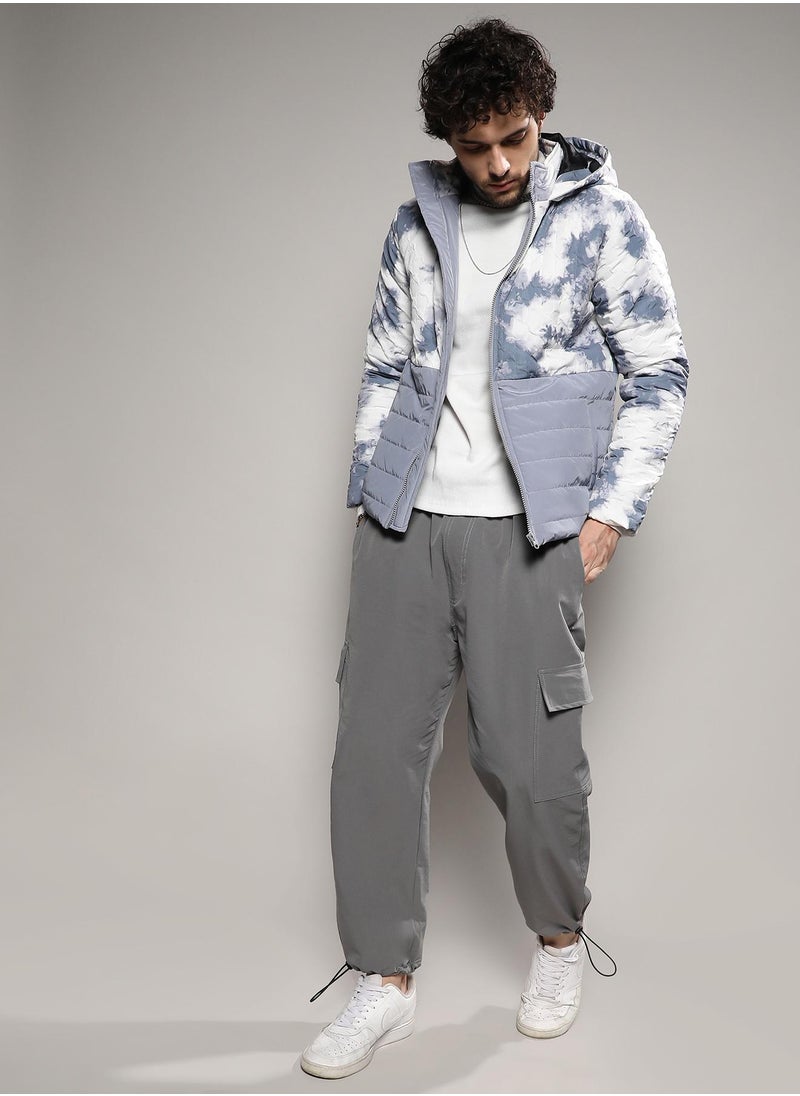 Men's White & Light Grey Tie-Dye Block Puffer Jacket - pzsku/ZD075D800A9E6337660E2Z/45/_/1741609405/0832f753-cf14-48fa-8ec6-389117cc417d