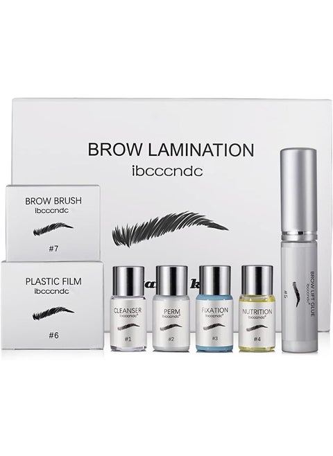 طقم رقيق الحاجب، طقم رفع الحاجب، طقم Perm احترافي لرفع الحاجب الفوري، مثالي للاستخدام المنزلي والصالون