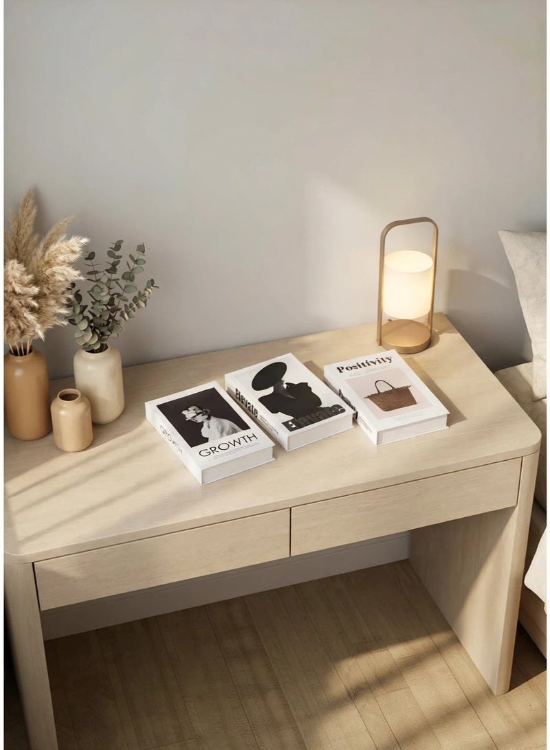 NIBEMINENT Nordic Minimalist Decorative Fake Books, 27*17*4cm, Eco - friendly Gray Board Paper, for Living Room, Bedroom, Shop Window - Image 2