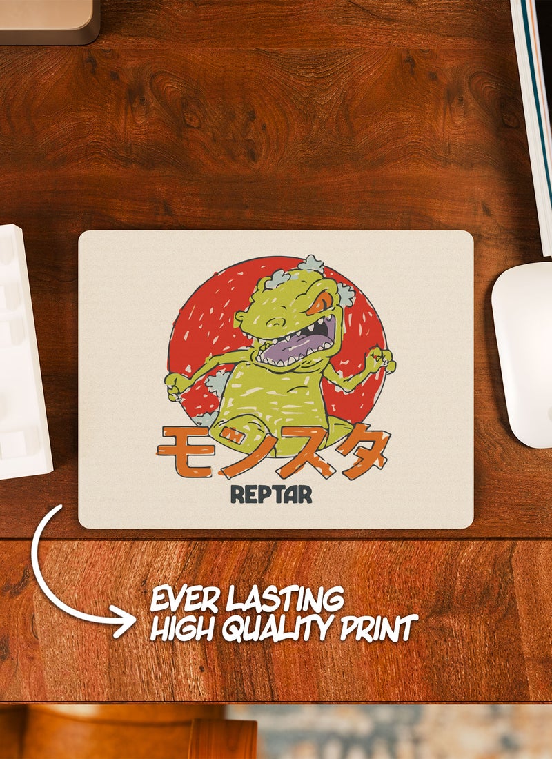 LOUD UNIVERSE Rectangular Desk Mouse Pad Japanese Godzilla Reptar Style Rugrats Non-Slip Rubber Base Mouse Pad - Image 2