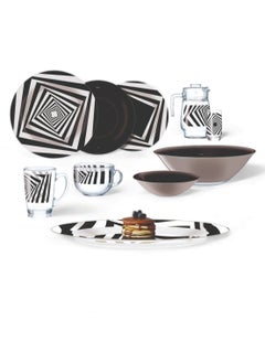 Luminarc LUMINARC ARCOPYREX DINNER SET 46 PIECES - ILLUSION WHITE 