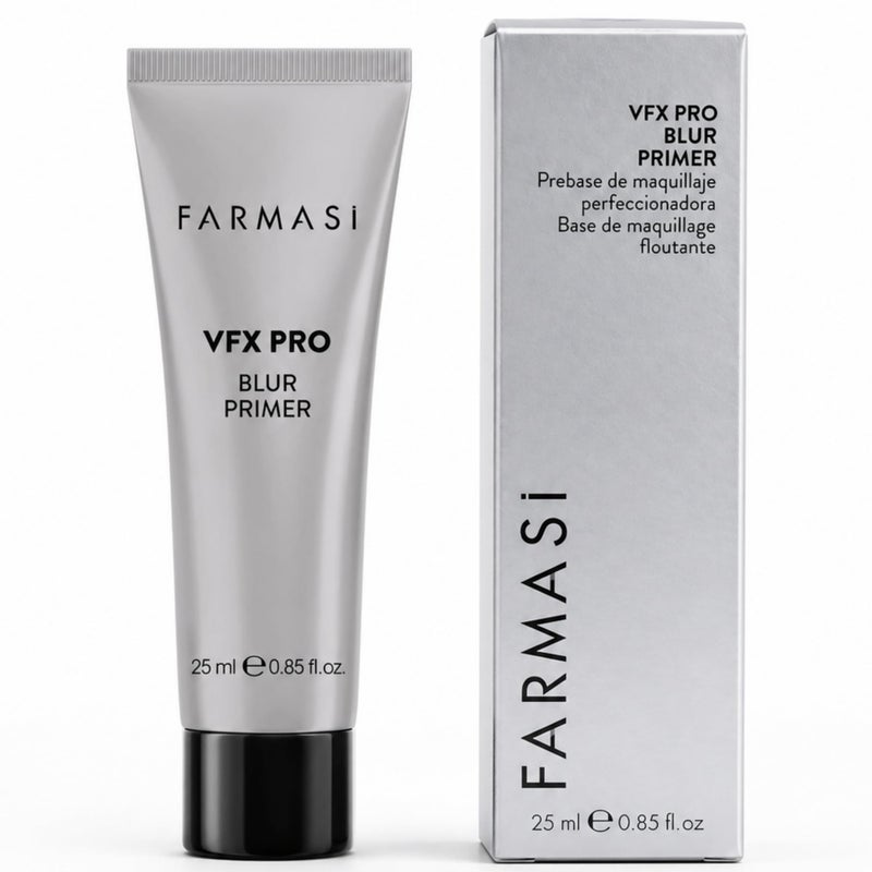FARMASi VFX Pro Blur Makeup Primer Smoothing Face Base with SoftFocus Finish OilFree Matte and Velvety Feel Helps Minimize the Look of Pores and Fine Lines Vitamin E 085 fl oz Blur - Image 2