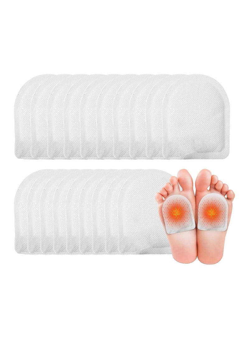 general Foot warmers, 20 pairs of toe warmers, instant insoles warm up, lasting heat up to 8 hours, suitable for camping and fishing outdoor office - Image 1