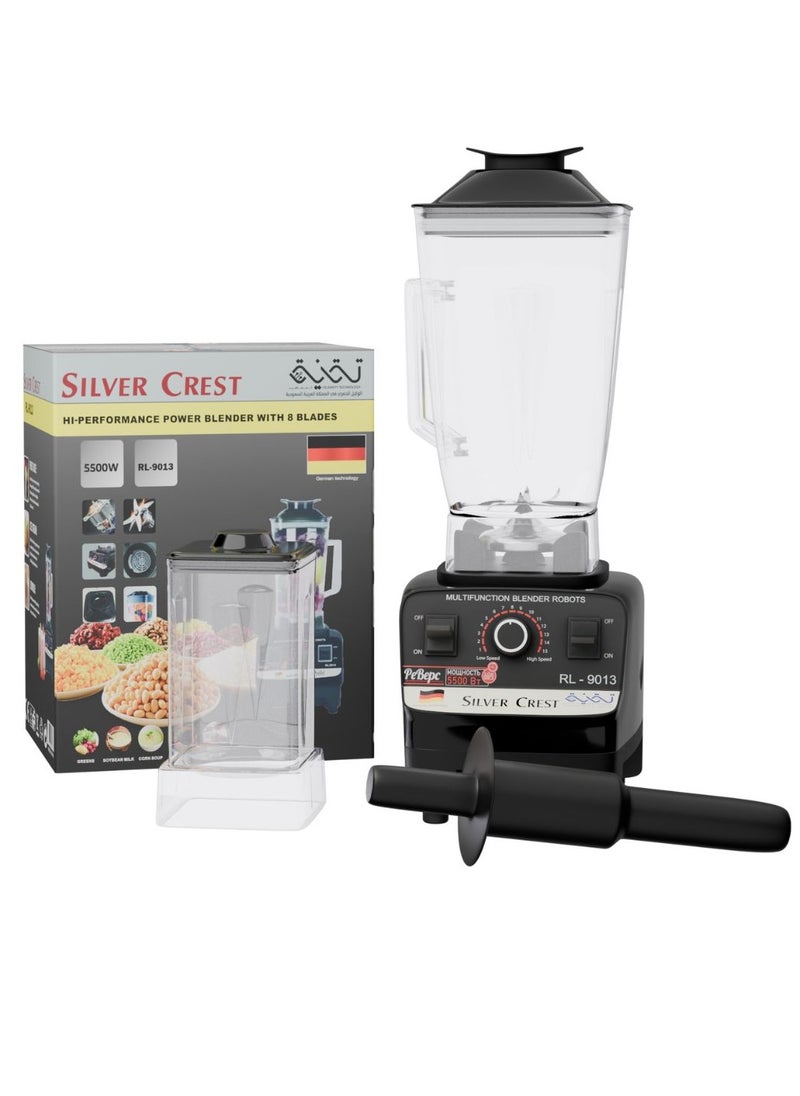 Silver crest blender, 5500 watts, with two unbreakable bowls, steel blades and 32000 rpm, 2 in 1, high quality , RL9016 - pzsku/ZD07628F422A902BA4AA8Z/45/1741168812/94015993-96bb-48da-9398-b1b96be92f66