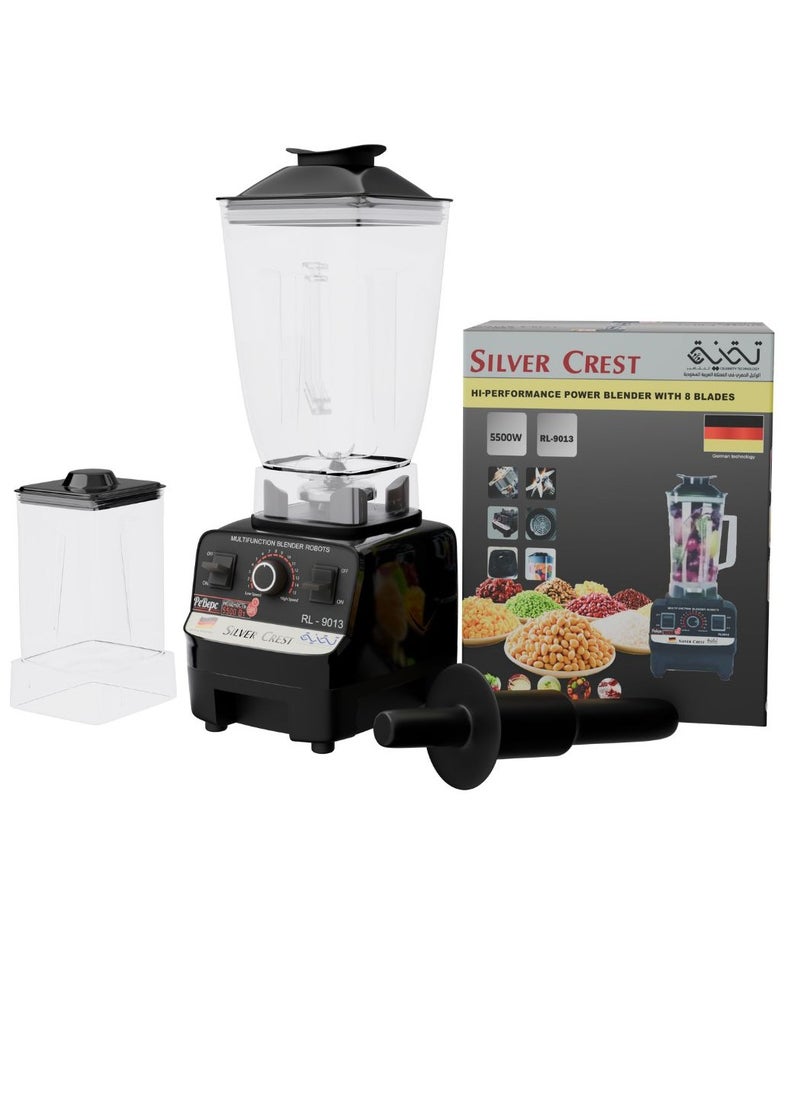 Silver crest blender, 5500 watts, with two unbreakable bowls, steel blades and 32000 rpm, 2 in 1, high quality , RL9016 - pzsku/ZD07628F422A902BA4AA8Z/45/1741168812/bb5c02f7-5a5c-4e63-a080-f93594859a27