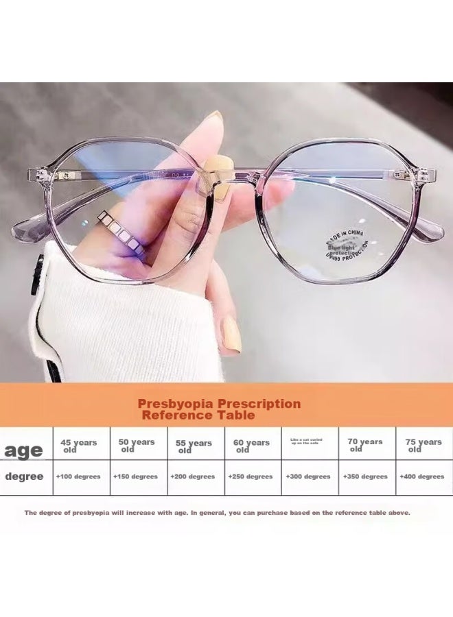 Fenchi (fenchi) Fashion Reading Glasses For Women, High-definition Anti-blue Light Presbyopic Glasses For Elderly, Bifocal Anti-fatigue Reading Glasses For Men And Young People - Image 1