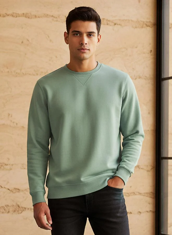 Splash FAV Men Regular Fit Crew Neck Sweatshirt