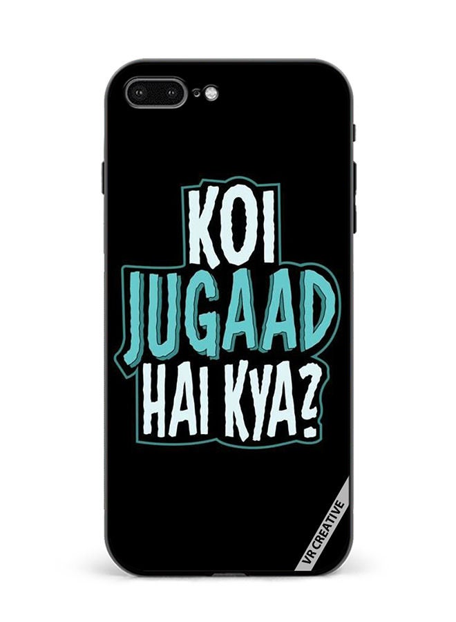VR CREATIVE Protective Case Cover For Apple iPhone 7 Plus/8 Plus Koi Jugaad Hai Kya Design Multicolour - Image 1