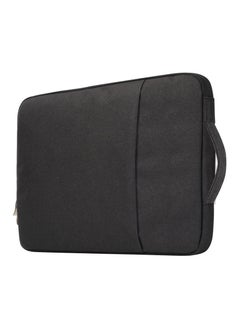 Generic Laptop Sleeve Bag Compatible With MacBook Air 13 inch A2337/M1/A2179/A1932) 2018-2022/Pro 13 M2/M1 (A2338/A2251/A2289/A2159/A1989/A1706/A1708) Polyester Vertical Case With Pocket (Black)  - Image 4