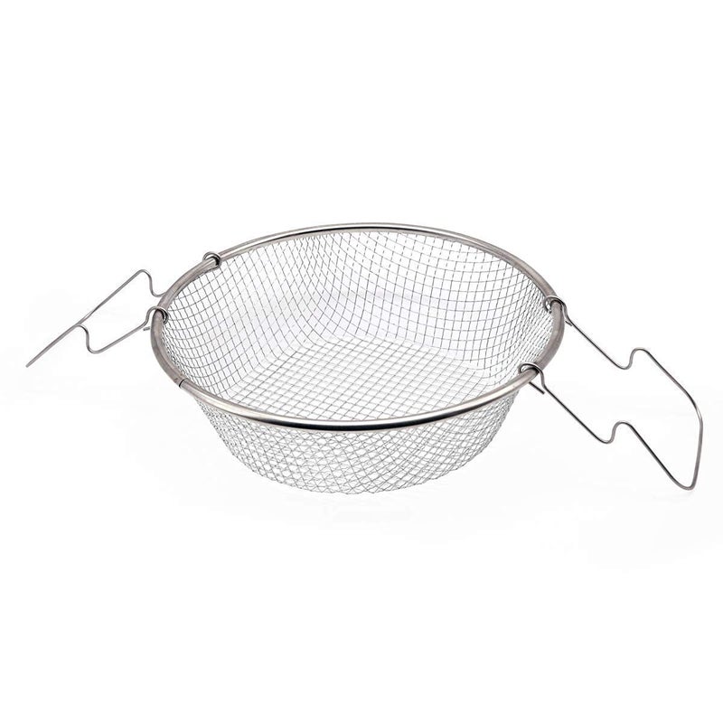 Matiko Non Stick Fry Stir Fry Pan with Lid Steamer Fryer Pot Pans with Lid Frying Basket and Steam Rack Nonstick Wok Pan Black Stir Fry Pan 22 cm - Image 5