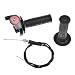 LAXEEM 78 22mm Twist Throttle Grips Cable For CRF KLX TTR 110 125 150 200 250 cc Dirt Pit Bike - Image 2
