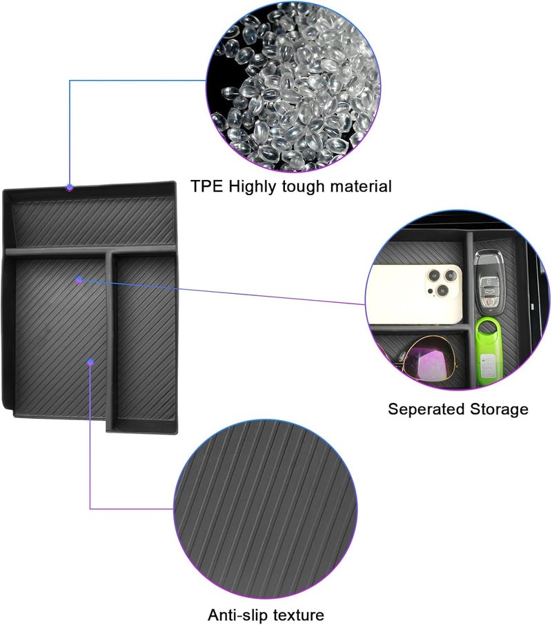 SXCY Center Console Organizer for 2024 Mazda CX90 - Image 3