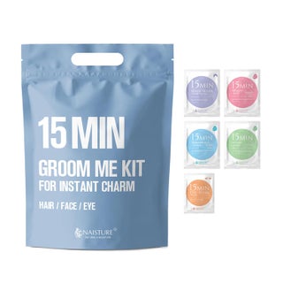 Spa Grooming Kit for Men – Special Care Set Includes Hair Mask, Collagen Mask, Tea Tree Mask, Hyaluronic Acid, and Eye Mask. Achieve Instant Charm with the 15 MIN GROOM ME KIT by [NAISTURE] - pzsku/ZD076A1008F9EFF191DF3Z/45/_/1744137933/3291e526-3ee2-45c3-943e-888246348659