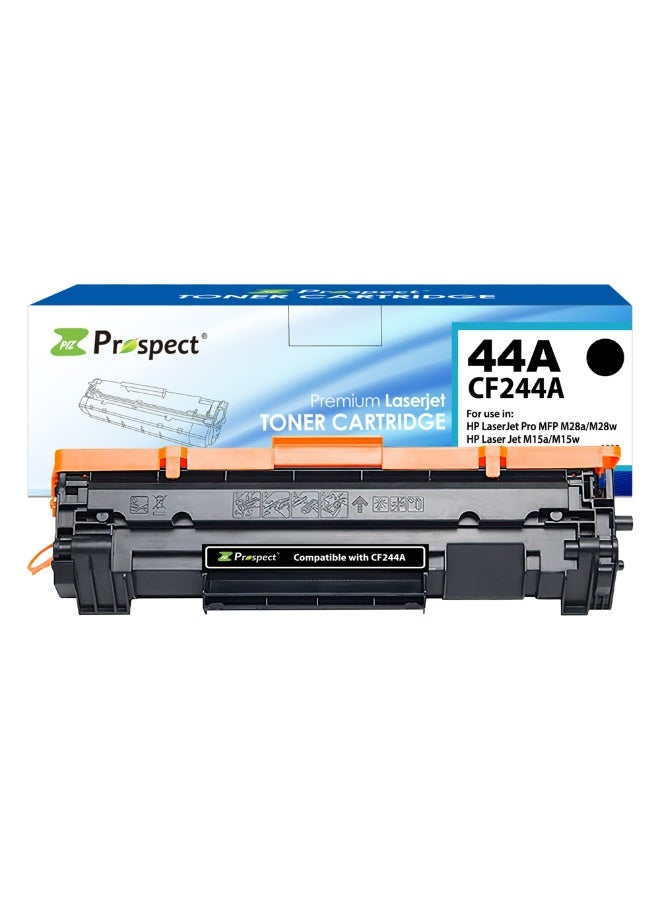 Prospect Toner Cartridge 44A CF244A Black Compatible with HP Printers LaserJet Pro MFP M28a M28w M15a M15 - Image 1