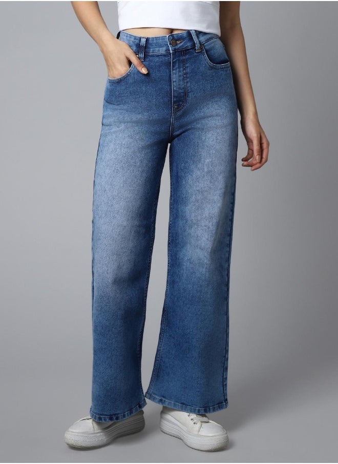 HIGH STAR Women Blue Jeans  - Image 5