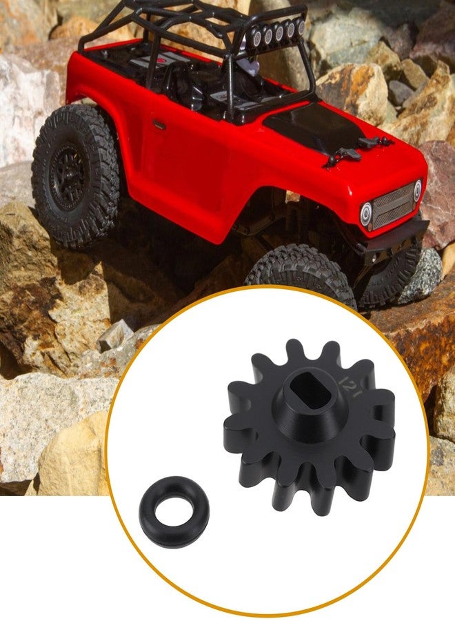 Briny River Underdrive 12T Differential Gears Axle Steel Gears Compatible with Axial 1/24 AX24 SCX24 Trucks - Image 3