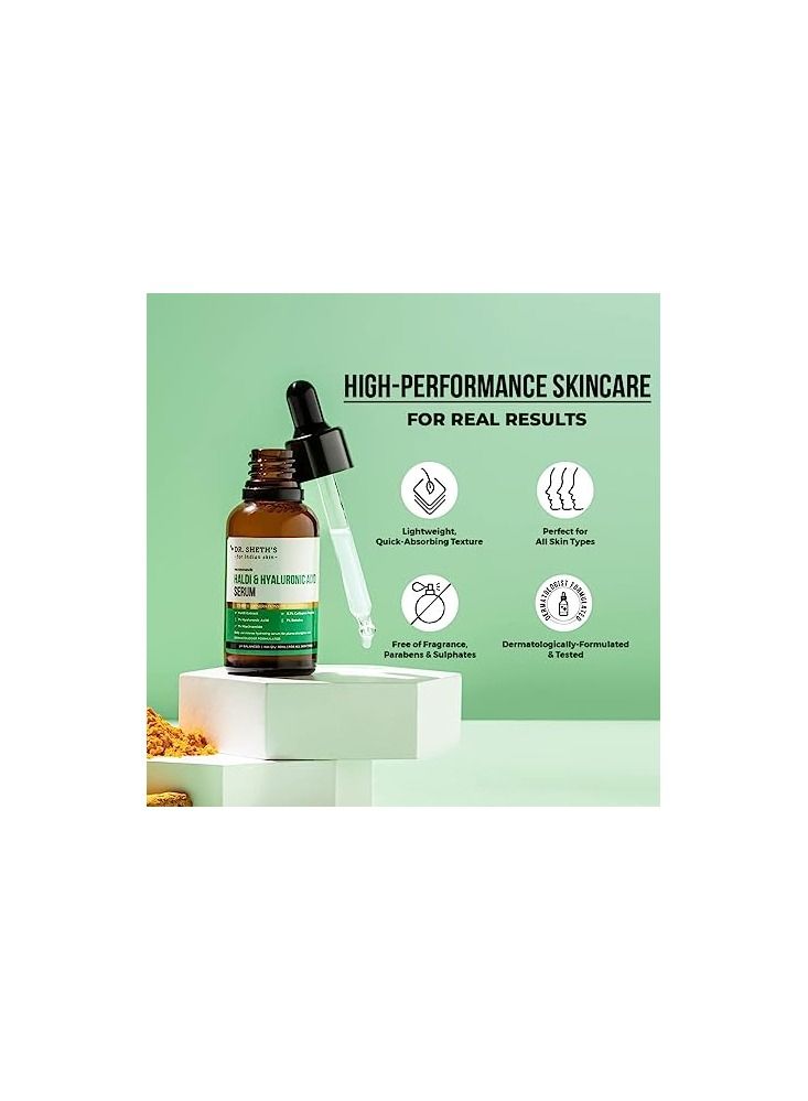 Dr. Sheth's Haldi & Hyaluronic Acid Face Serum - Image 5