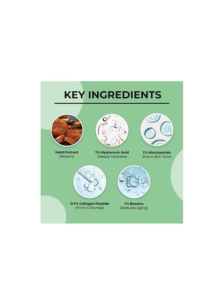 Dr. Sheth's Haldi & Hyaluronic Acid Face Serum - Image 3