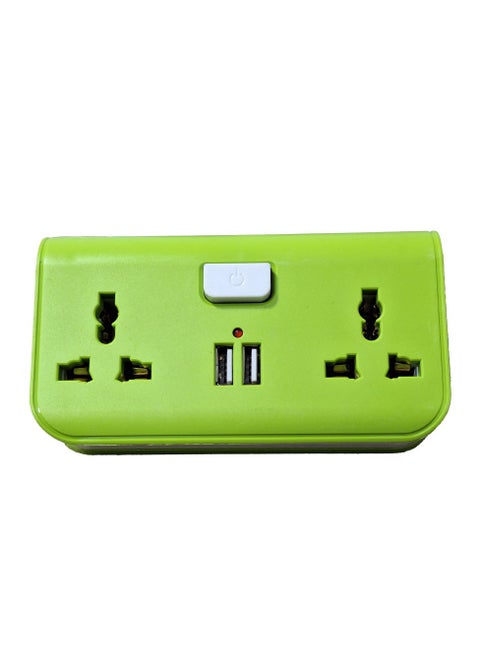 Power socket, 16 amp, 250 volt, 3500 watt, green , easy to use in residential apartments, factories, and workshops