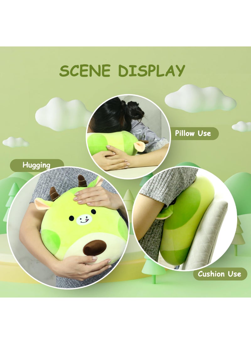 Gudisi Gudisi Cat Plush Cute Cat Stuffed Animals Soft Birthday Gift Cat Plushie Pillow Decor for Kids Boys Girls Pink 8 inch  - Image 3