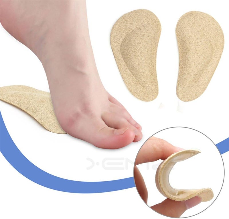 comfrt Kids O/X Type Leg Orthopedic Insole, Gel Leg Posture Correcting Aids Inserts, Flat Feet Therapy Orthotic Corrective Pads Shock Absorbers, Foot Pain Relief Arch Support - Children Plantar Fasciitis (L) - Image 2