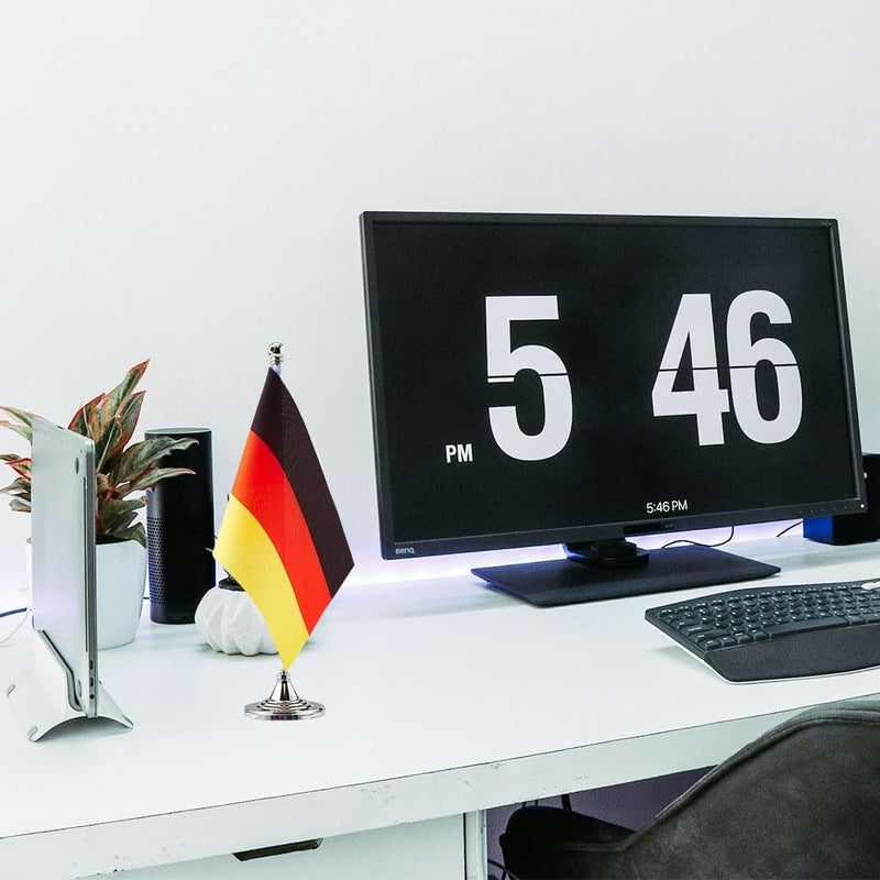 mflagperft Germany Flag German Flags, Small Mini German Desk Flag, Used for Table Office Classroom Home Patriotic Events Decorations - Image 3