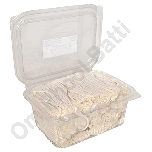 Om Phool Batti Long Cotton Wicks for Diya, Lambi Batti for Puja, (Pack of 1, White) (5100) - Image 4