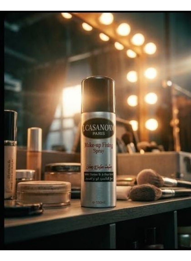 Casanova Paris Make up Fixing Spray with Vitamin E and Aloe Vera 150 Ml (Packaging may vary) - Image 4