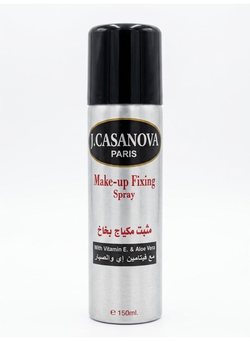 Casanova Paris Make up Fixing Spray with Vitamin E and Aloe Vera 150 Ml (Packaging may vary) - Image 1
