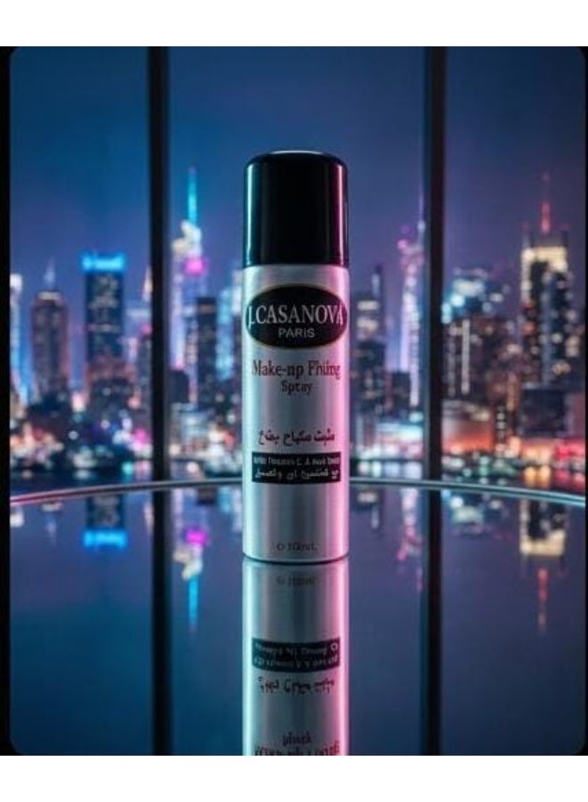 Casanova Paris Make up Fixing Spray with Vitamin E and Aloe Vera 150 Ml (Packaging may vary) - Image 2