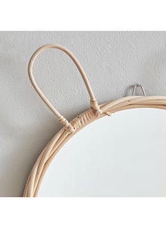 Home Box Playland Rabbit Rattan Woven Mirror 37 x 45 x 3 cm  - Image 3