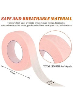 10 Rolls Eyelash Extension Tape Fabric Eyelash Tape Breathable Eyelash Grafting Tape False Eyelash Adhesive Non-woven Tape DIY Sticker for Eyelash Extension, 0.5 Inch, Pink, 10 Yards - pzsku/ZD0778D178255E28A2ADBZ/45/_/1683620688/c916daff-2f79-4214-9e66-3e7fb3feee39