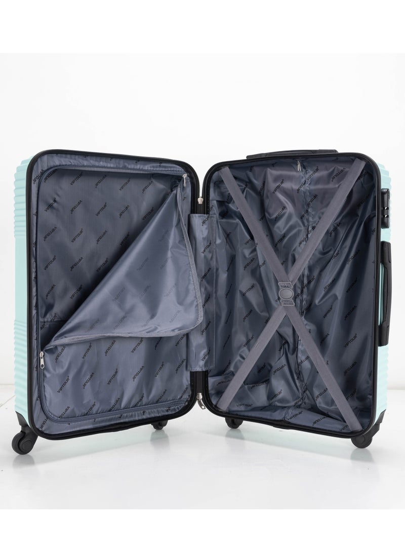 VIPTOUR - Set of 4 ABS Trolley Luggage With Number Lock 20,24,28,32 Inches - Image 1
