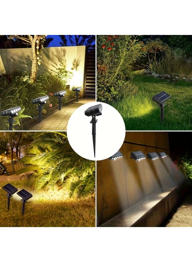 2 Solar Tree Lights Outdoor Decorative Pathway Warm White LED For Garden Driveway - Image 3