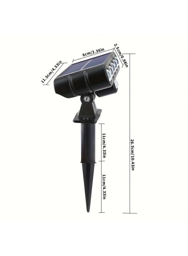 2 Solar Tree Lights Outdoor Decorative Pathway Warm White LED For Garden Driveway - Image 4