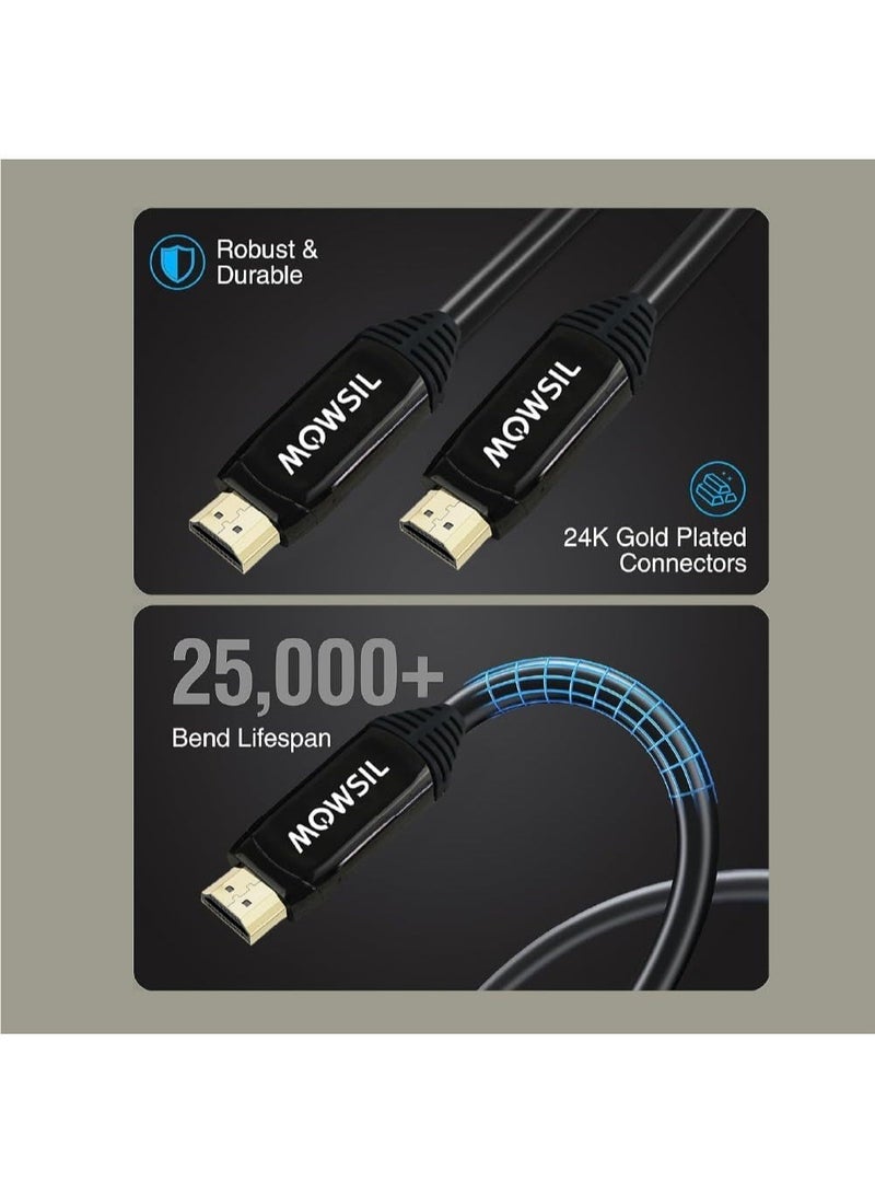 Mowsil 8K HDMI 2.1 Active Optical Cable-20M - Image 2