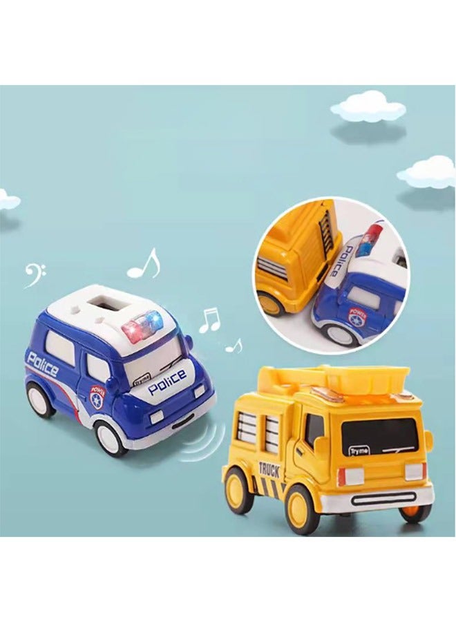YelaJoy Children's Watch Toy Rally Car Mini Cartoon Car Electronic Watch Watch Race Boys Girls Gift (Yellow)  - Image 2