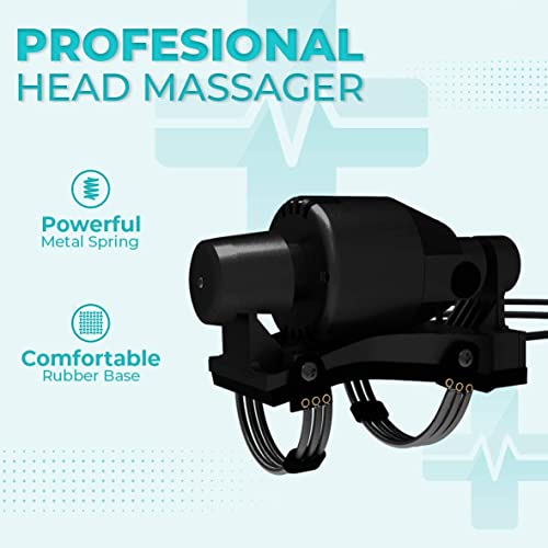 SMIC Electric Handheld Floating Action Massager for Whole Body Pain Relief, Double Speed, Vibration, Black - Image 2