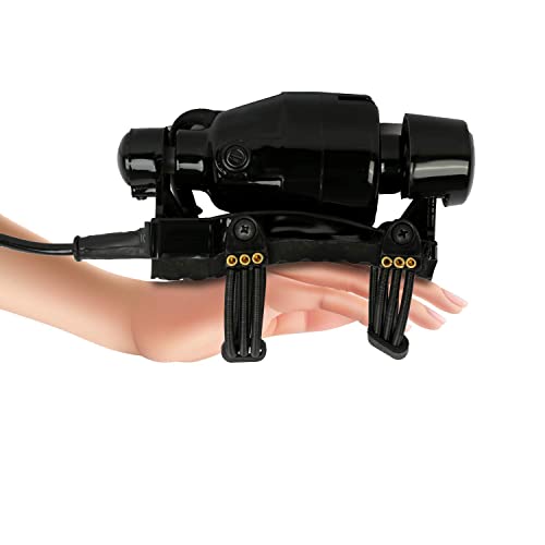 SMIC Electric Handheld Floating Action Massager for Whole Body Pain Relief, Double Speed, Vibration, Black - Image 1