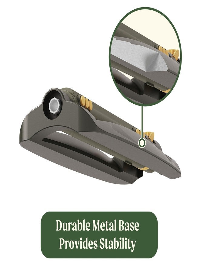 Vego Turbo Oscillating Sprinkler w/Quick Connector Starter Set Metal Base and 20 Precision Nozzles, 3-Way Adjustable for Large Yard and Lawn Covers up to 4973 sq. ft.-Seaweed Green - Image 4