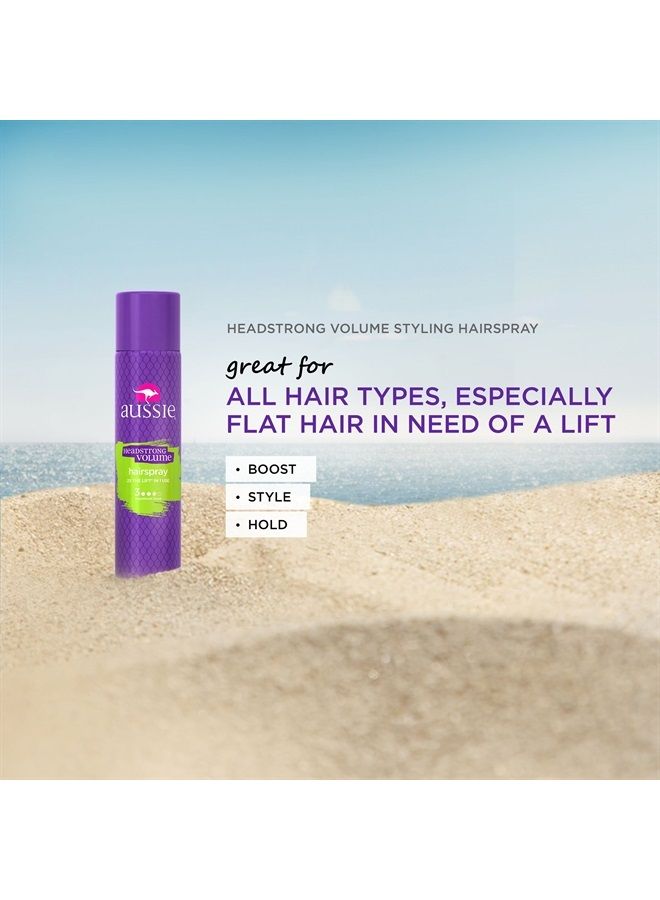 Aussie , Headstrong Volume Aerosol Hair Spray, 10 Ounce - Image 5