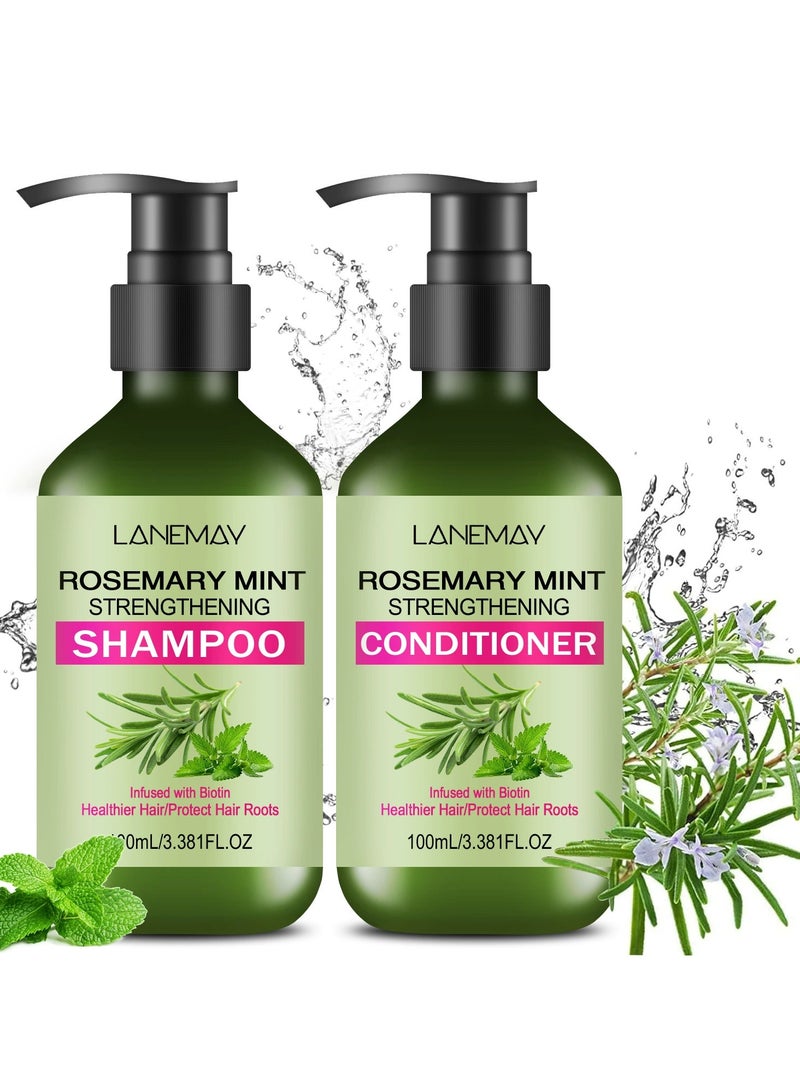 LANEMAY مجموعة شامبو وبلسم مغذي عميق - شعر ناعم وعطر يدوم طويلاً، ثنائي العناية بالشعر المرطب - Image 4