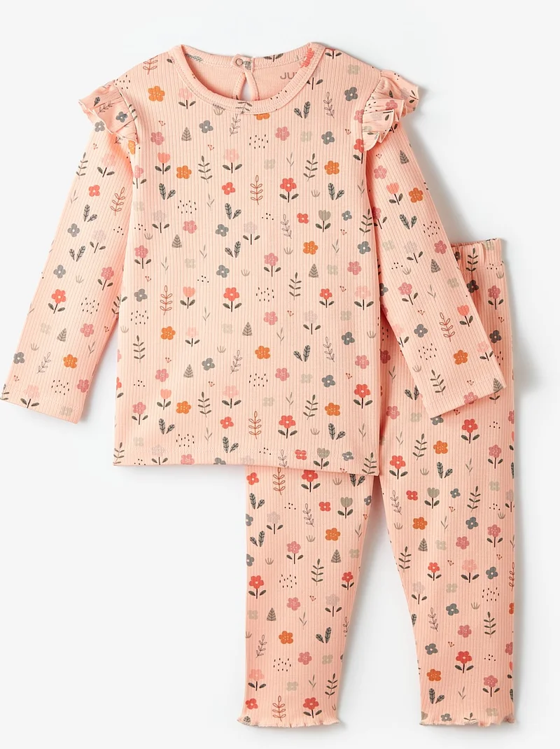 JUNE Baby Ruffle 2 Piece Set