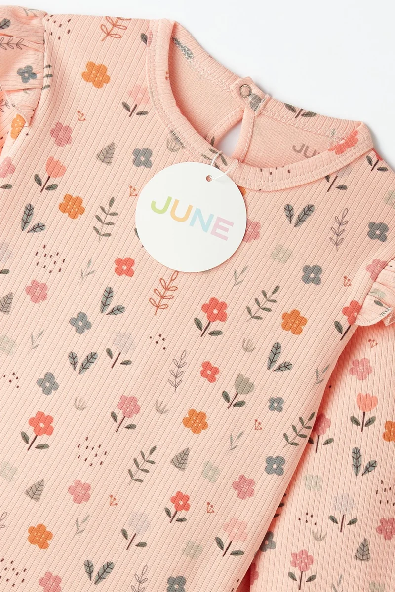 JUNE Baby Ruffle 2 Piece Set