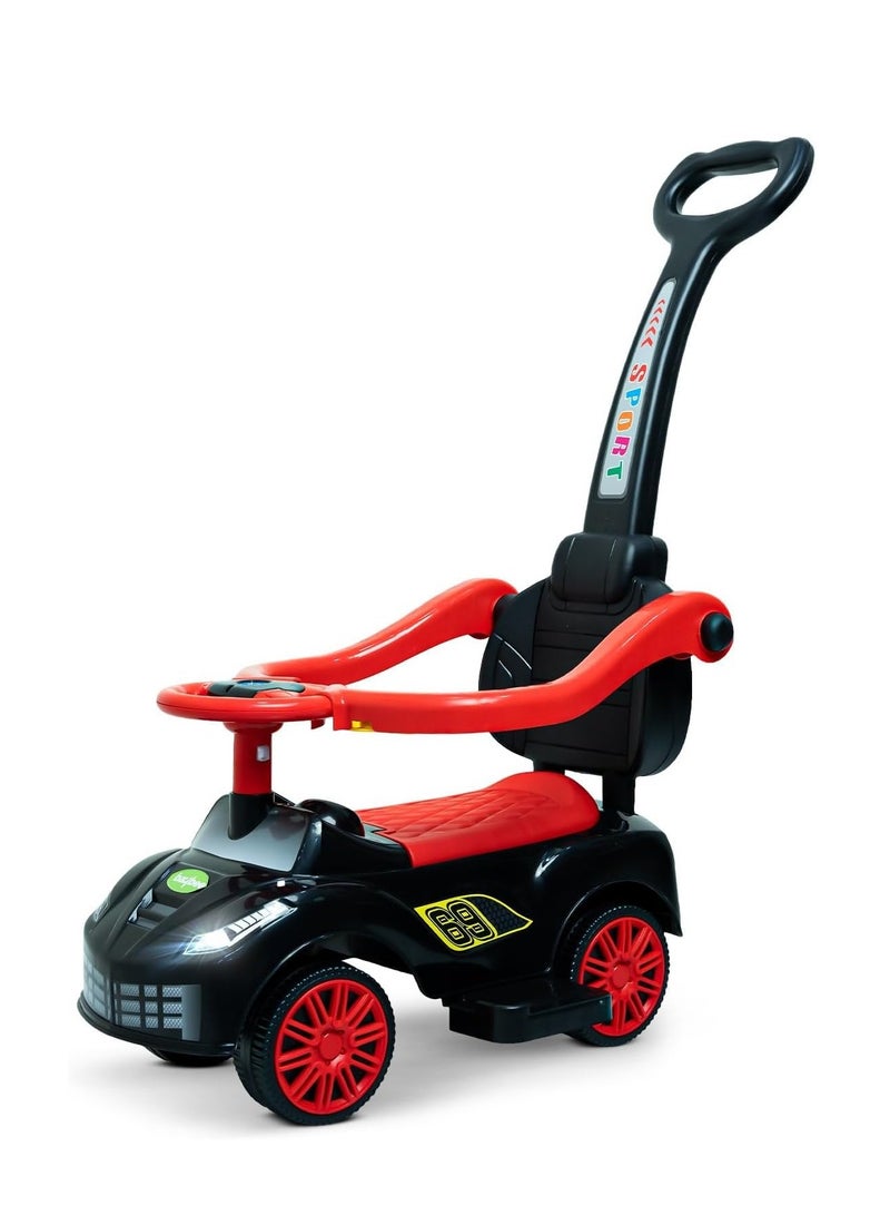 Strong Desert Children's Ride-on Toy Car with Barrier and Backrest 3 in 1 - Image 1