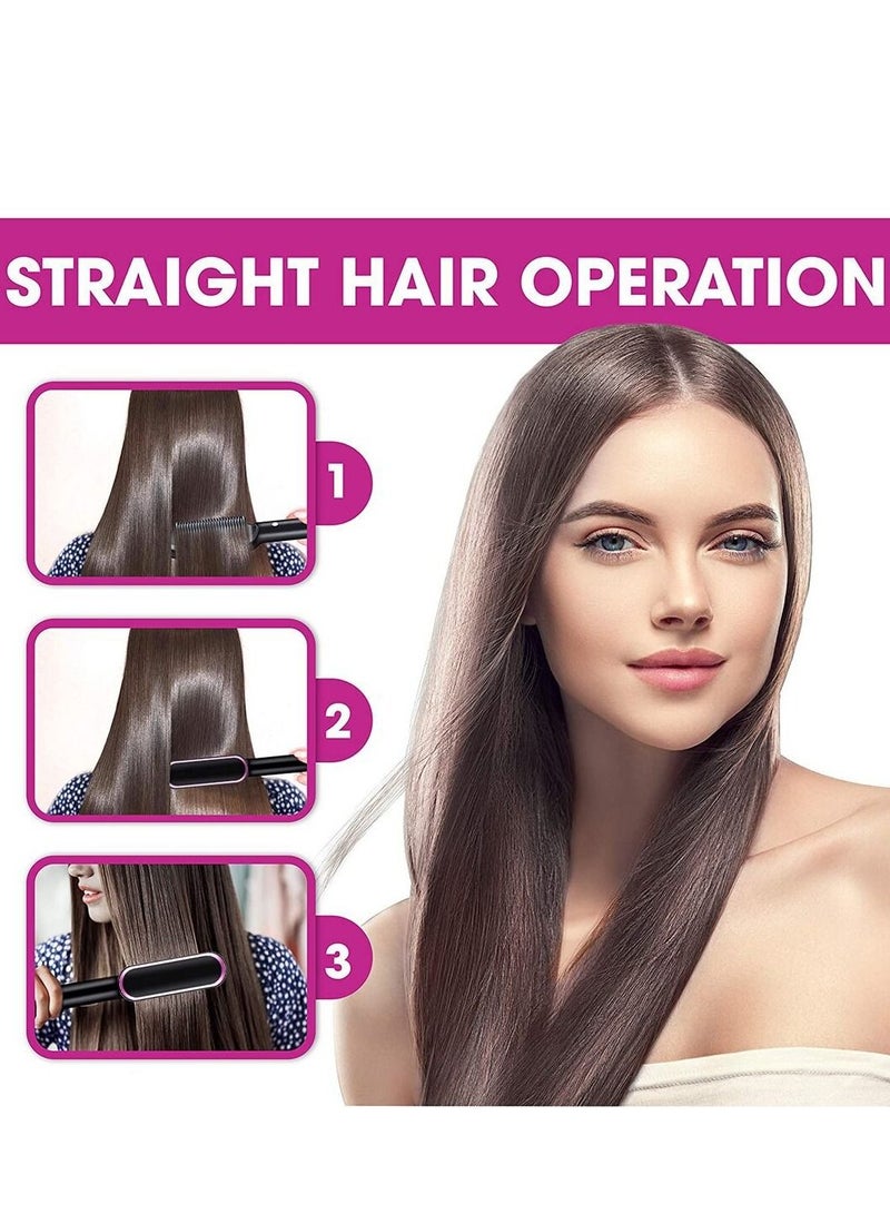 Hair Straightening Comb Green - Image 3