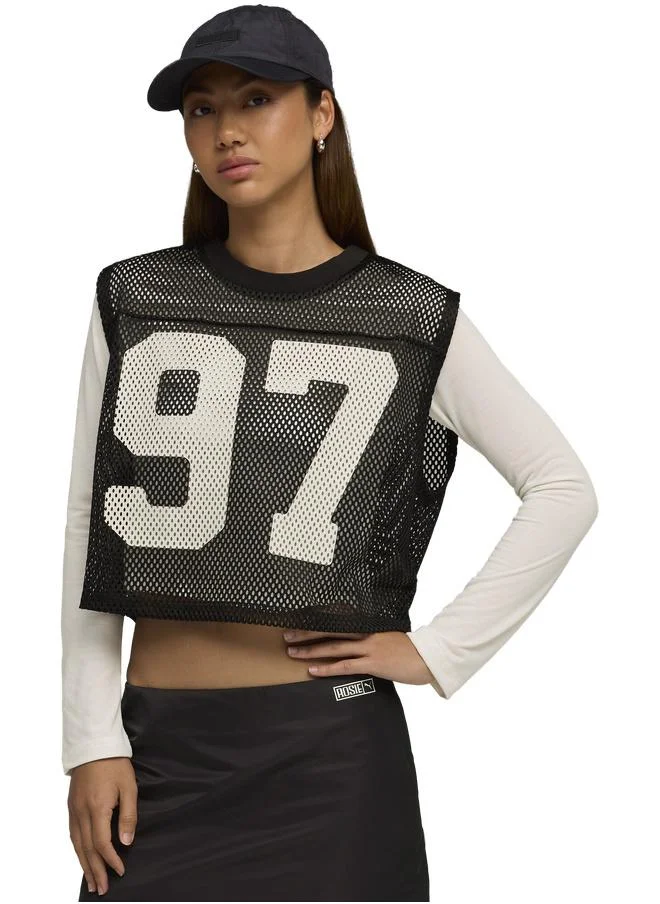 PUMA x ROSÉ Relaxed Mesh Top Women