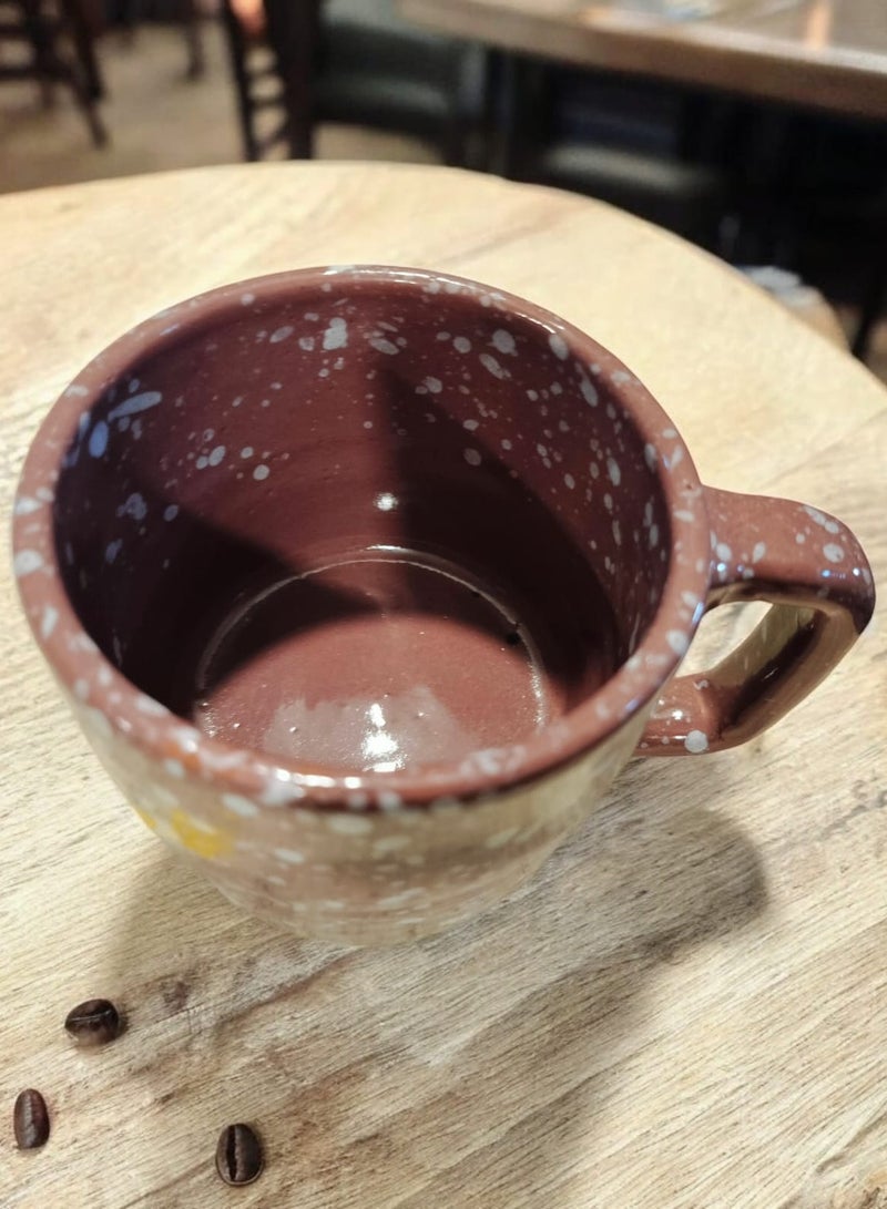 color zone pottery Mug with capacity of 300 ml, safe to use in the microwave  - Image 2
